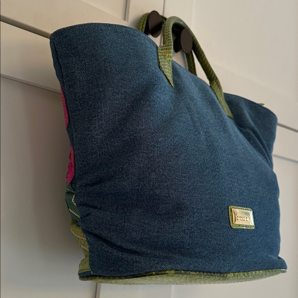 HUGE PRICE REDUCTION -VINTAGE BROCCIALINI BAG FROM ITALY -2000s - Picture 7 of 9